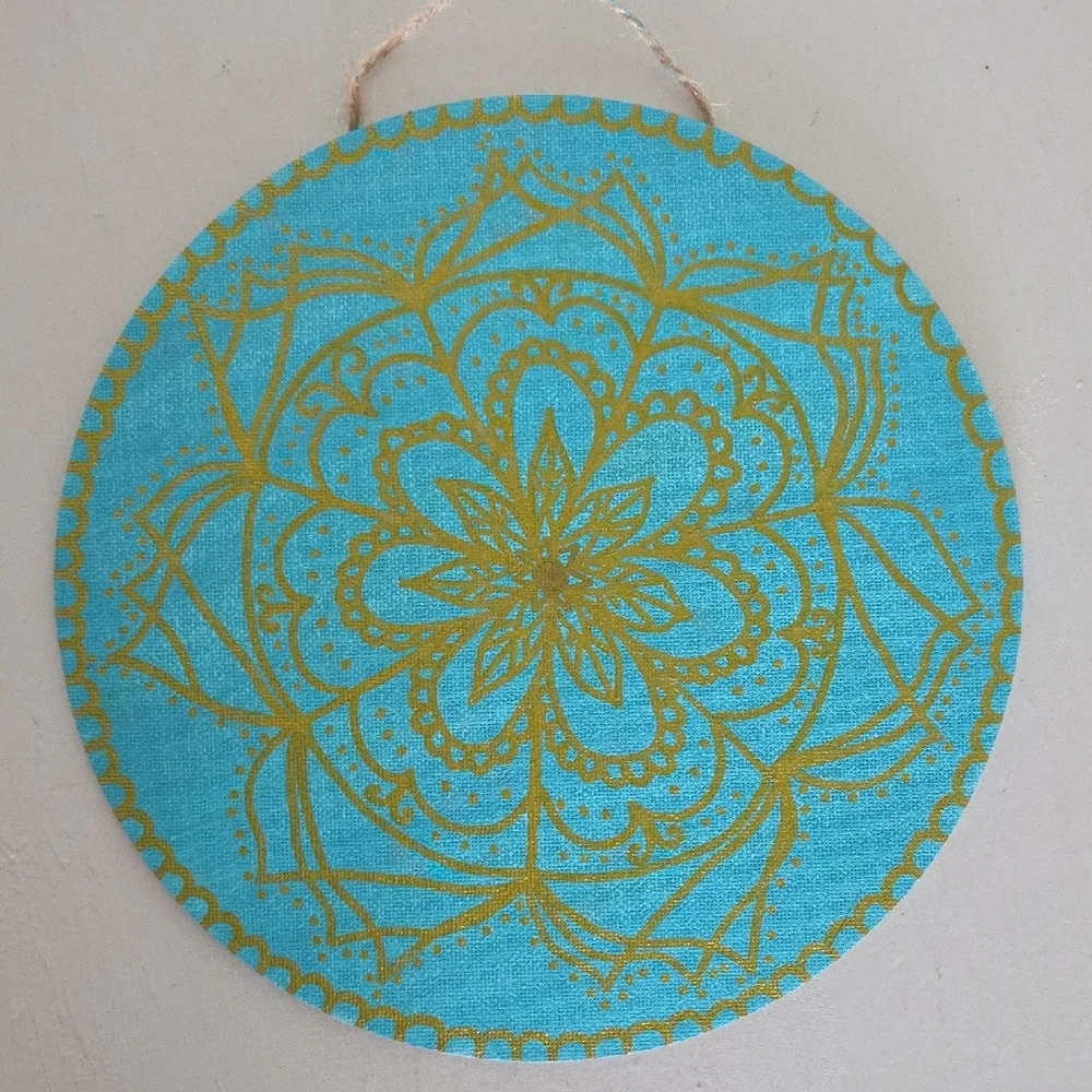 Hand-painted Mandala - Original Art🎨